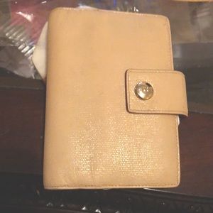 Kate Spade genuine leather pocket planner